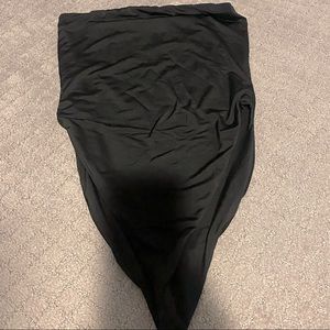 High waisted one piece swim